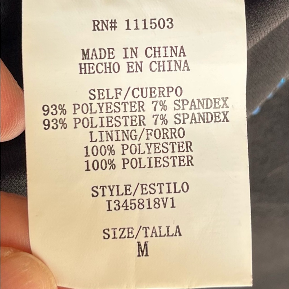 As U Wish Sequin Strapless Mini Dress | Multicolor| Size M - Picture 4 of 6